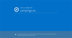 Desktop Screenshot of campingo.es