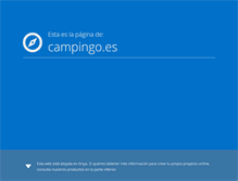 Tablet Screenshot of campingo.es